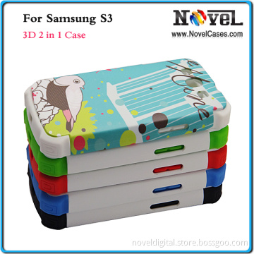 DIY Sbulimation 3D Phone Case for Samsung S3